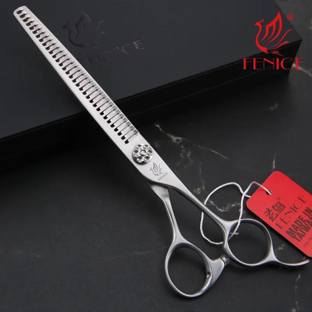 قیچی پیتاژ صاف 7 اینچ فنیس